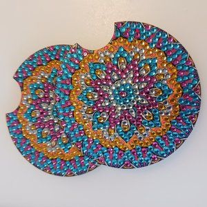 Car cup coaster tranquility